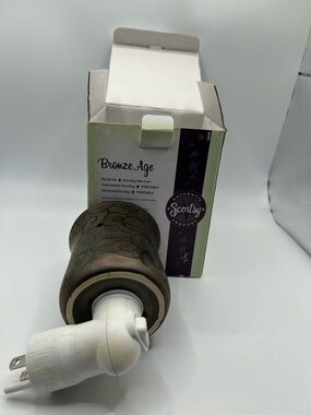 Scentsy Bronze Age Plug-In Warmer in Bronze Finish